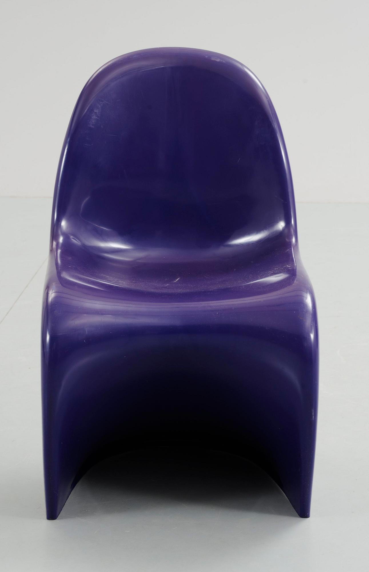 STOL, "Stacking Chair", Verner Panton, Herman Miller.
