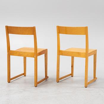 Sven Markelius, stolar 6 st. "Orkesterstolen", 1900-talets mitt.