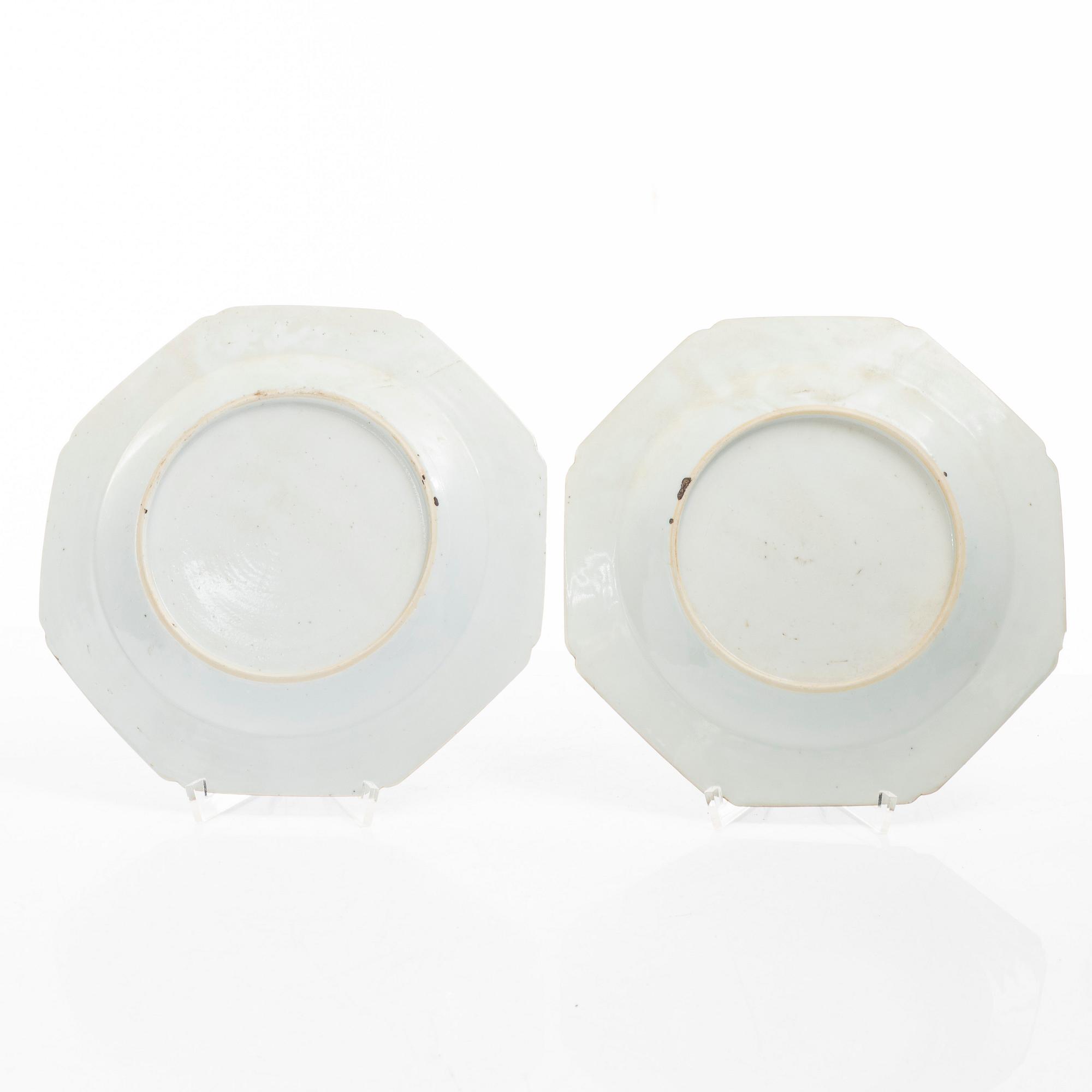 Porcelain, 9 decares, China, 18th-19th century.