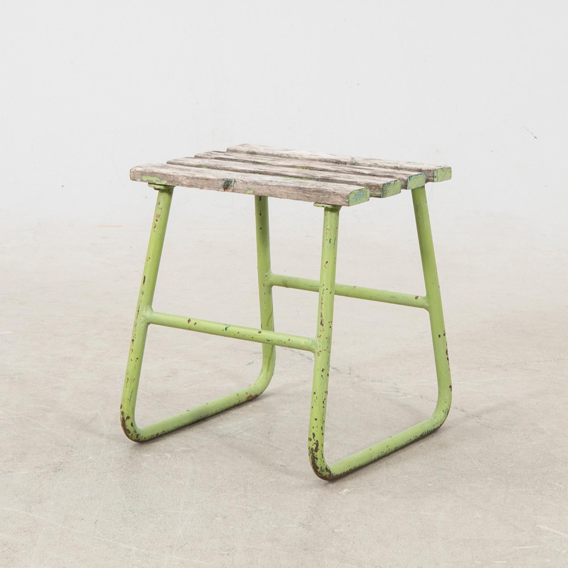 Stool  Aug. Louhen Rautasänkytehdas, Finland 1930's.