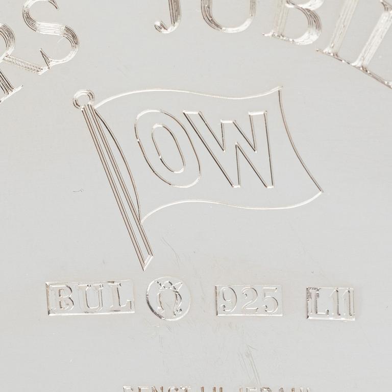 A silver bowl, Bengt Liljedahl Formgivare & Silversmed, Stockholm, Sweden, 2009.