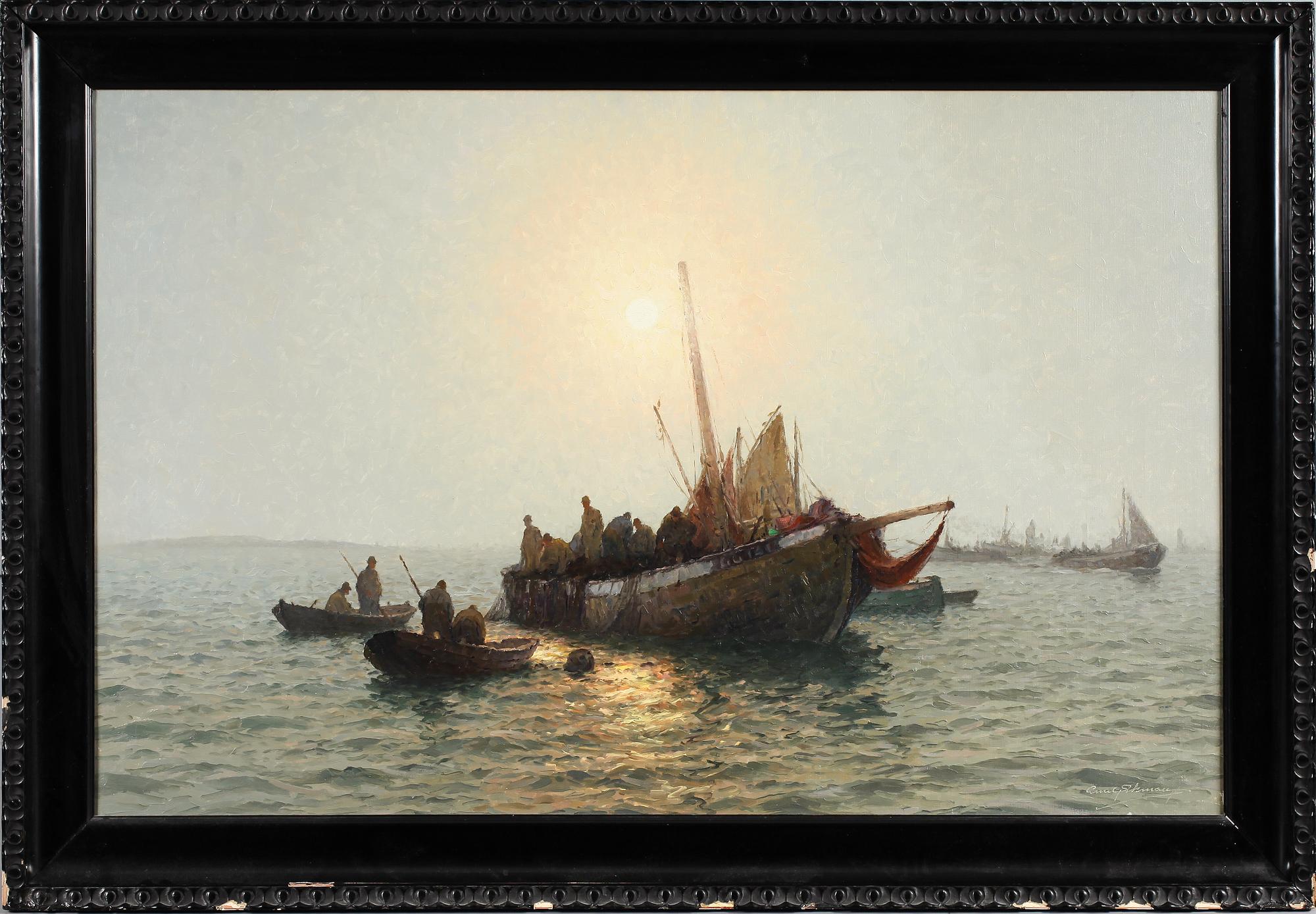 EMIL EKMAN, olja på duk, signerad.