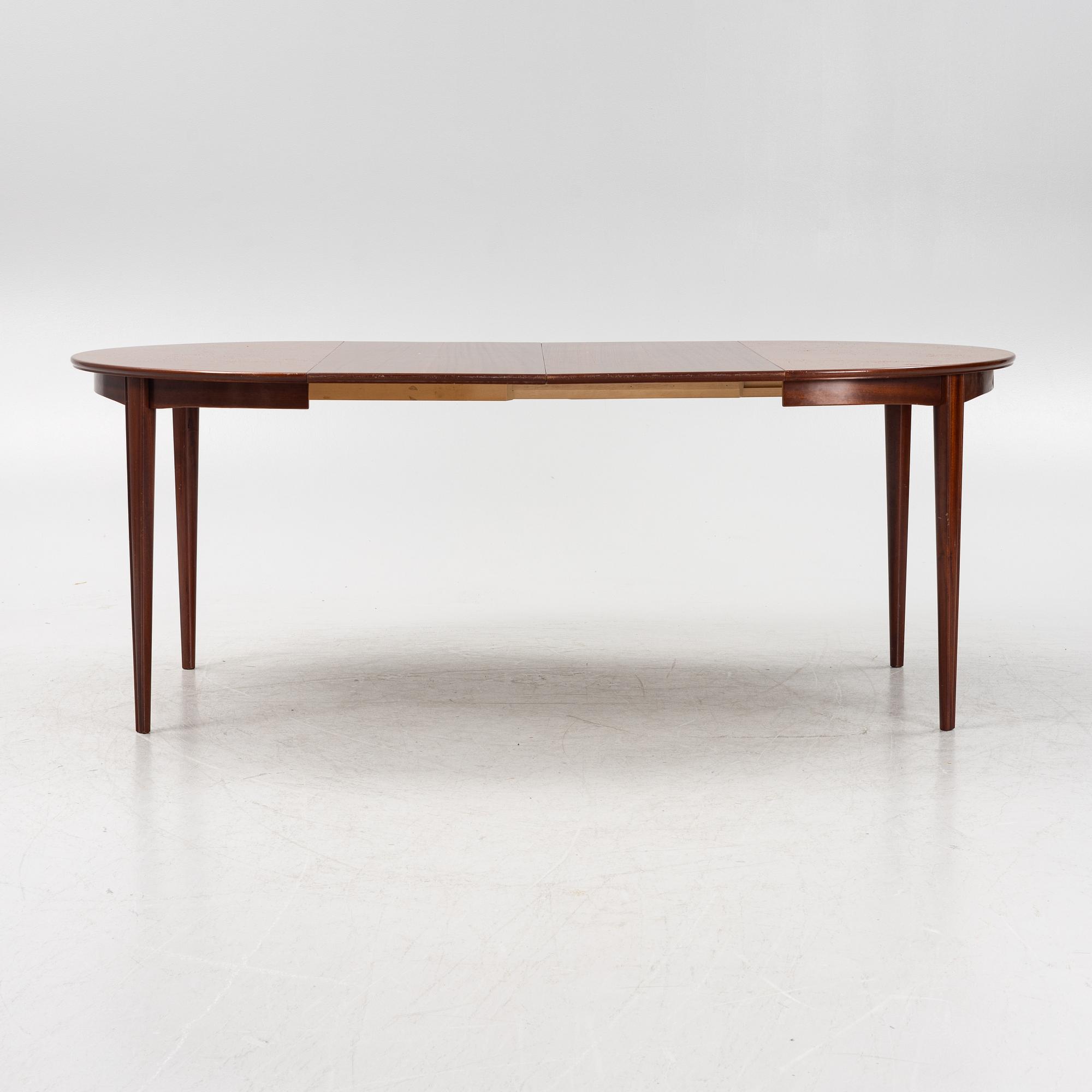 Matbord, 1900-talets andra hälft.