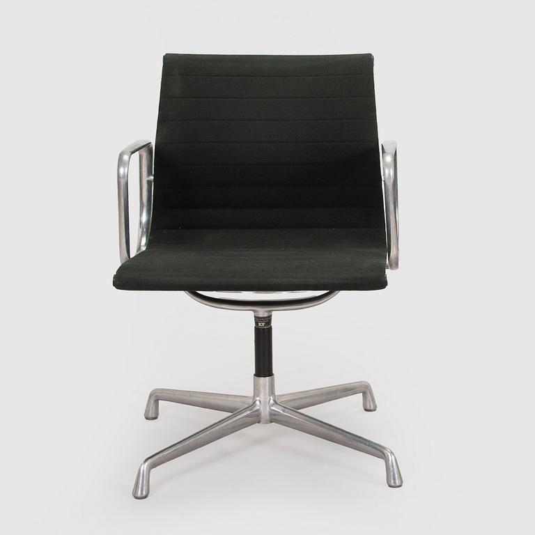 Charles & Ray Eames, a swivel chair, “EA108”, manufactured under licence by ICF, Italy, 1970s/80s.