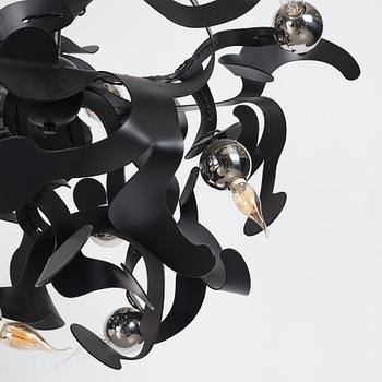 William Brand & Annet van Egmond, taklampa, "Kelp", Brand Van Egmond, 2000-tal.