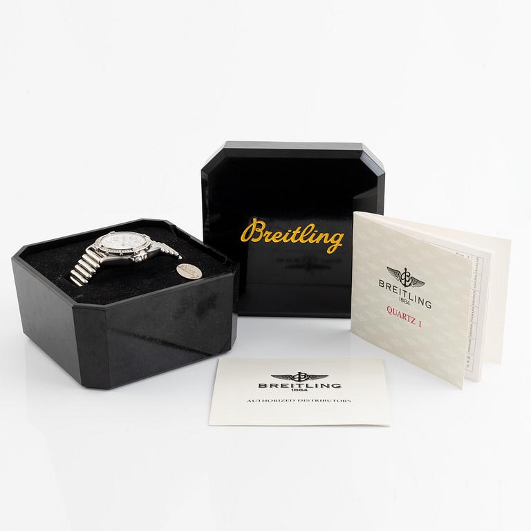 Breitling, Wings, wristwatch, 38 mm.