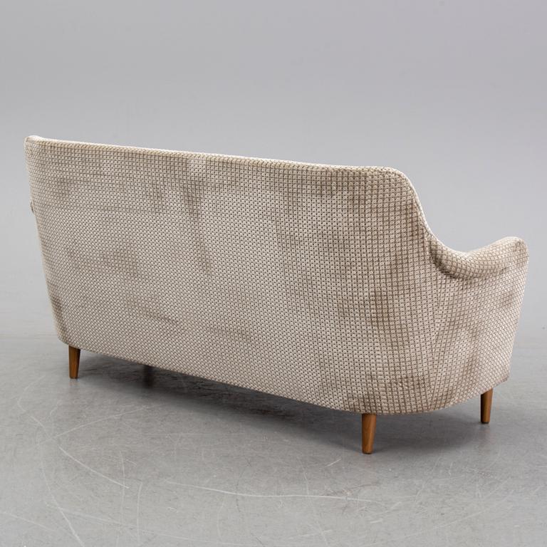 Carl Malmsten a 'Samsas' sofa, OH Sjögren, Tranås 1986.