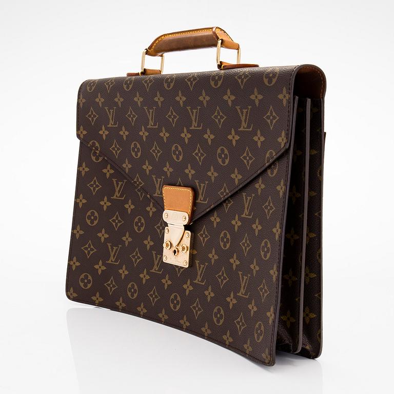 Louis Vuitton, a Monogram Canvas 'Ambassador' briefcase.