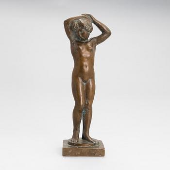 Aarre Aaltonen, a bronze sculpture, signed and dated 1944.