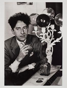 Gisèle Freund, "Jean Cocteau, Paris, 1939".