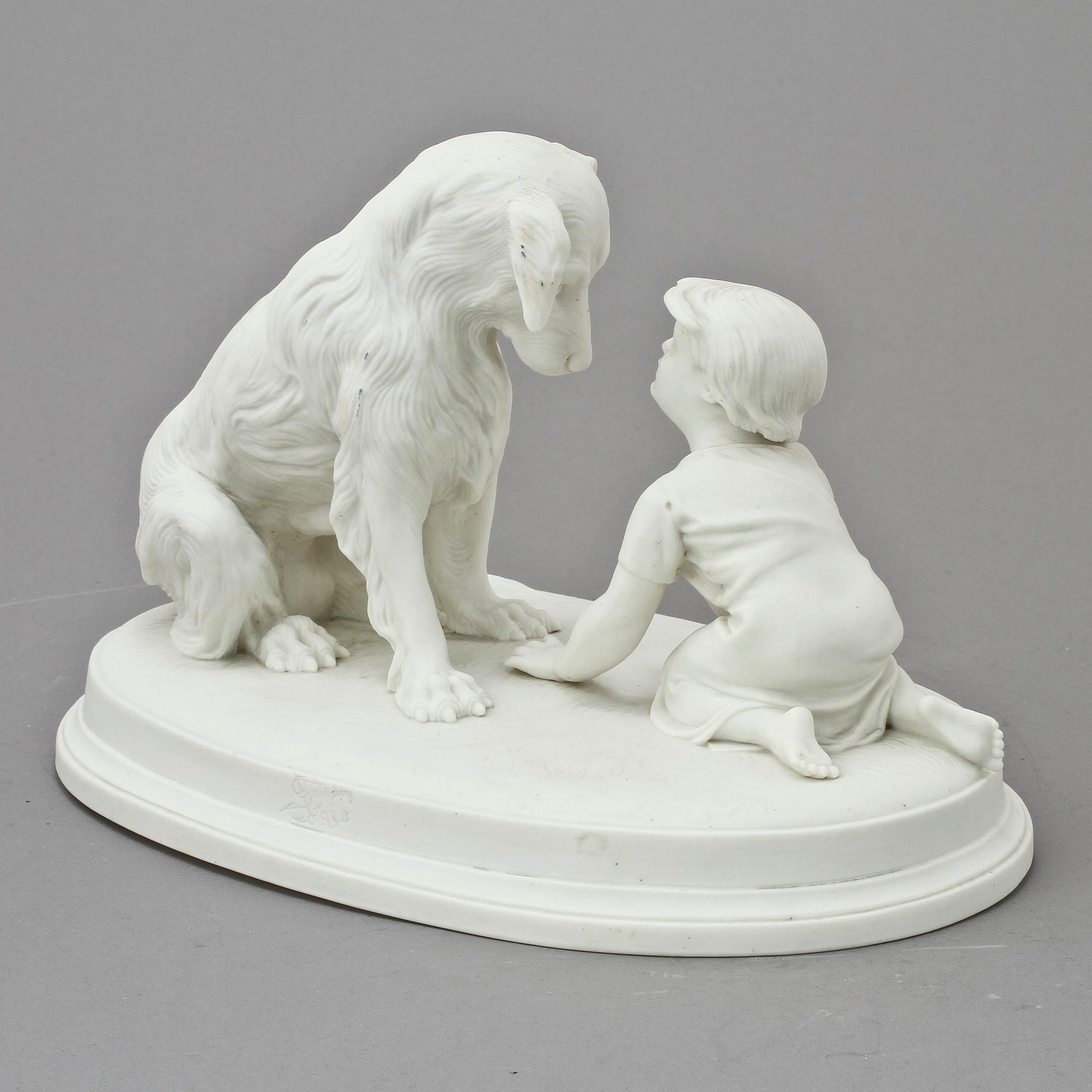 FIGURIN, parian, Gustafsberg, 1893.