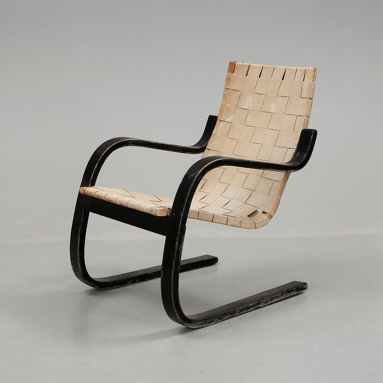 FÅTÖLJ, "406", Alvar Aalto, Artek, Finland, 1900-talets mitt.