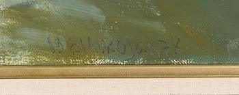 BORIS MIKOJAN, oil on canvas, signed and dated -78.