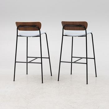 Anderssen & Voll, a pair of 'Pavilion AV8' bar chairs, &Tradition, Denmark.