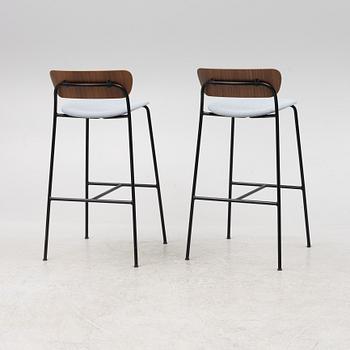 Anderssen & Voll, a pair of 'Pavilion AV8' bar chairs, &Tradition, Denmark.