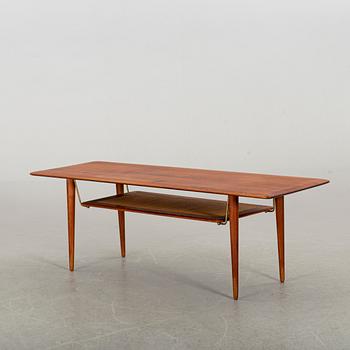 A teak sofa table by Peter Hvidt & Orla Moolgaard Nielsen, France & Søn, Denmark 1950/1960s.