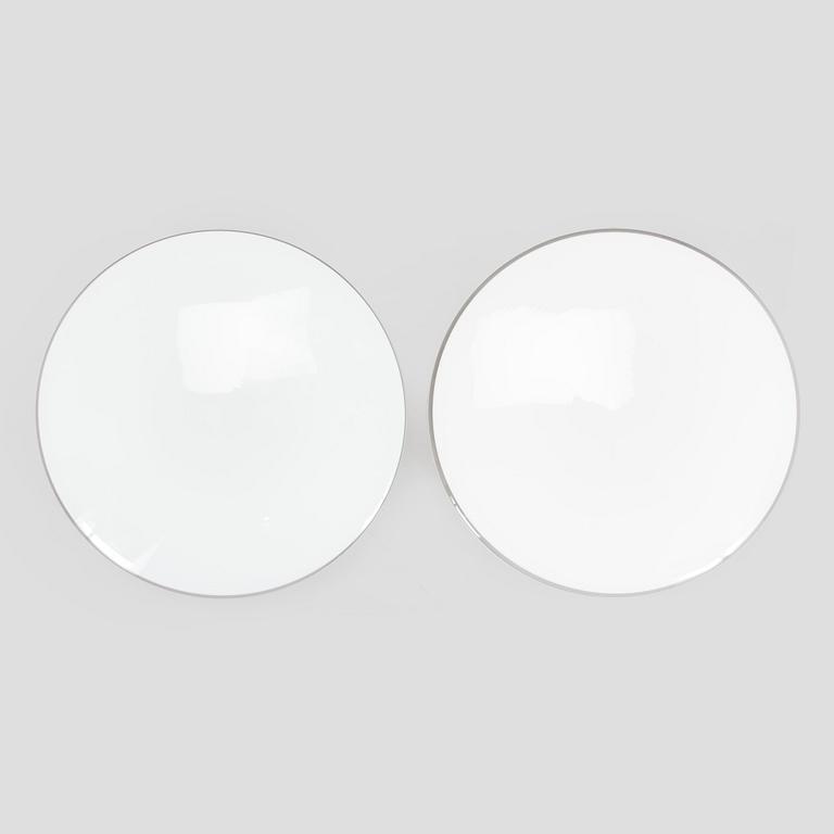 Arne Jacobsen, a pair of ceiling lamps/wall lamps, "AJ-Eklipta", Louis Poulsen, Denmark.