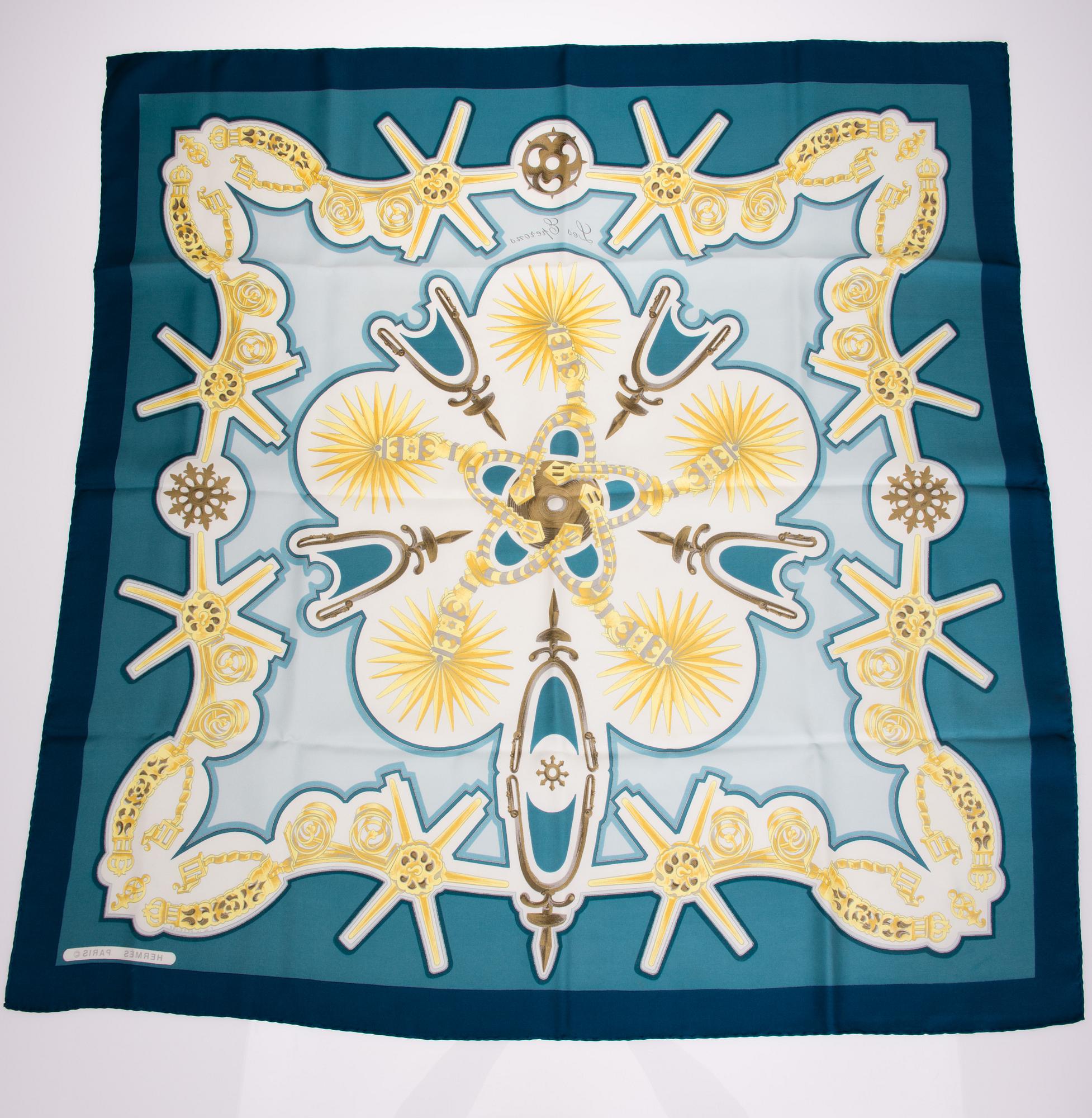 SCARF, "Les Eperons", Hermès.