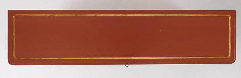 Carl Malmsten, a Swedish Grace showcase cabinet, cabinetmaker Albin Johansson, Stockholm, for Villa Kvikkjokk, 1928.