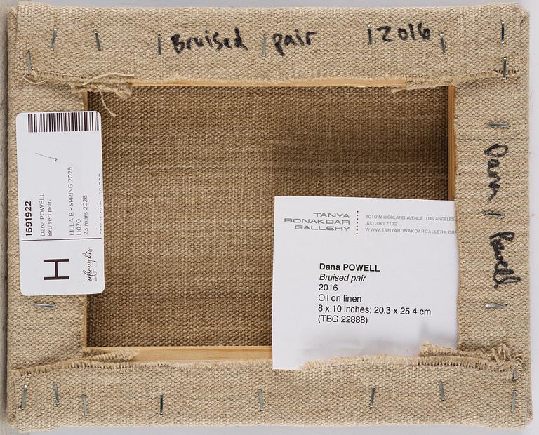 Dana Powell, "Bruised pair".