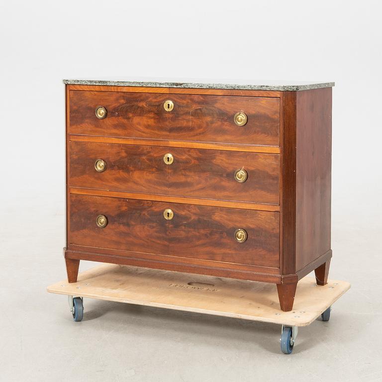 Bureau in the Gustavian style, first half of the 20th century.