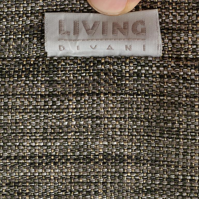 Piero Lissoni, a pair of 'Café Armchair', Living Divani.