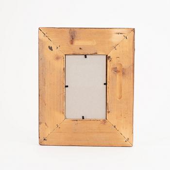 Three 20th century wooden frames.