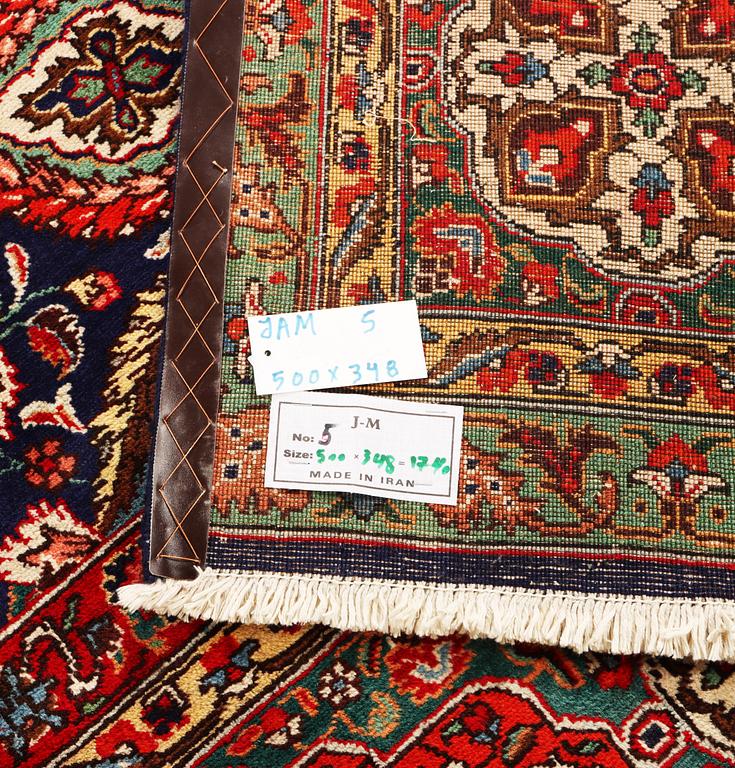 Matta, Kashmar, ca 500 x 348 cm.