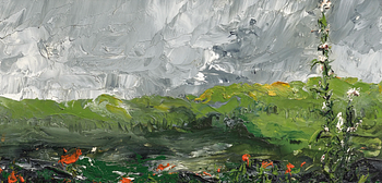 Agnes de Frumerie, Landscape from Brittany.