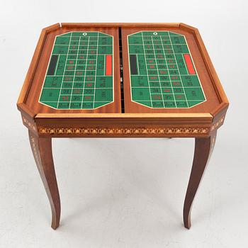 A game's tables, Italy, second half of the 20th century.