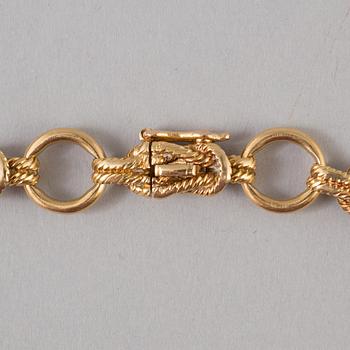 HERMÈS bracelet 18K gold.