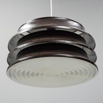 A set of four ceiling lamps from the 1960's/70's.