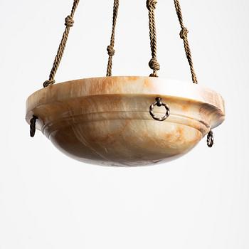 Takampel, alabaster, 1920-tal.