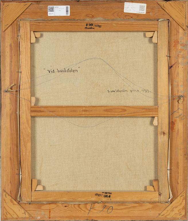 Sam Uhrdin, oil on canvas, signed. dated 1953 verso.