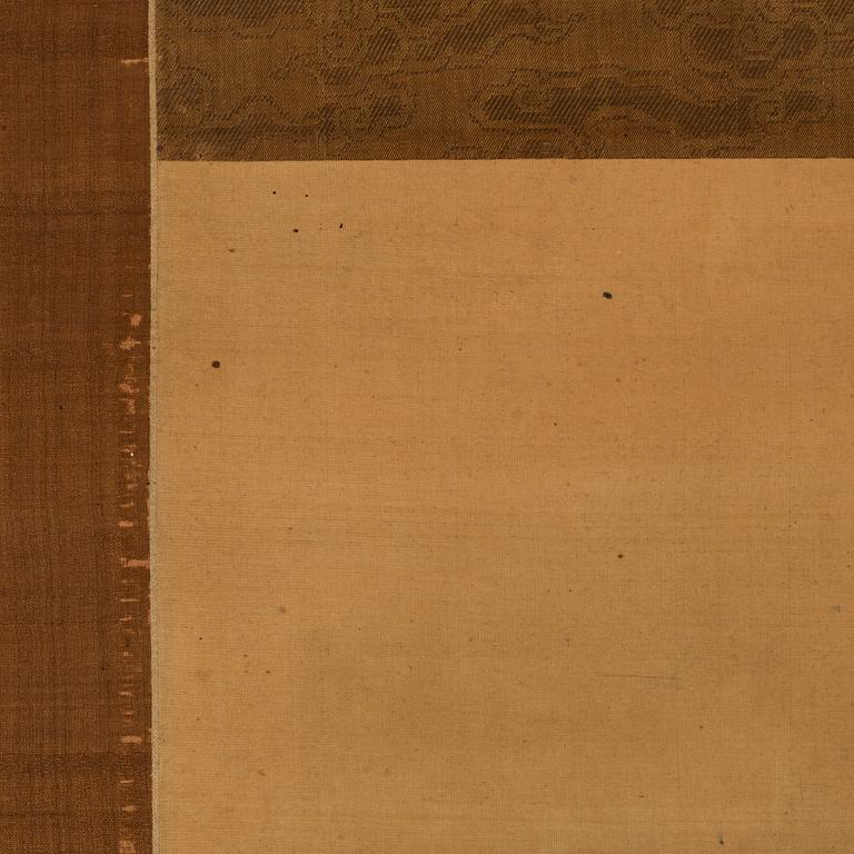 A Japanese scroll painting, 20th Century.
