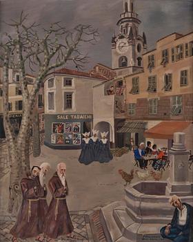 Acke Hallgren, "Domkyrkan" (Piazza Muccioli, San Remo).