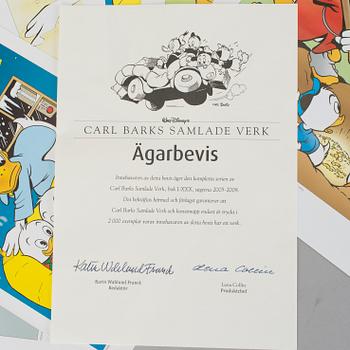 CARL BARKS SAMLADE VERK, 30 volymer, Egmont förlag 2005-2008.