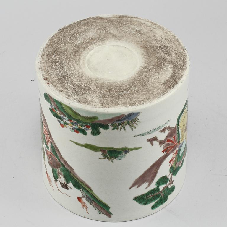 PENSELSTÄLL, porslin, Kina, 1900-tal.
