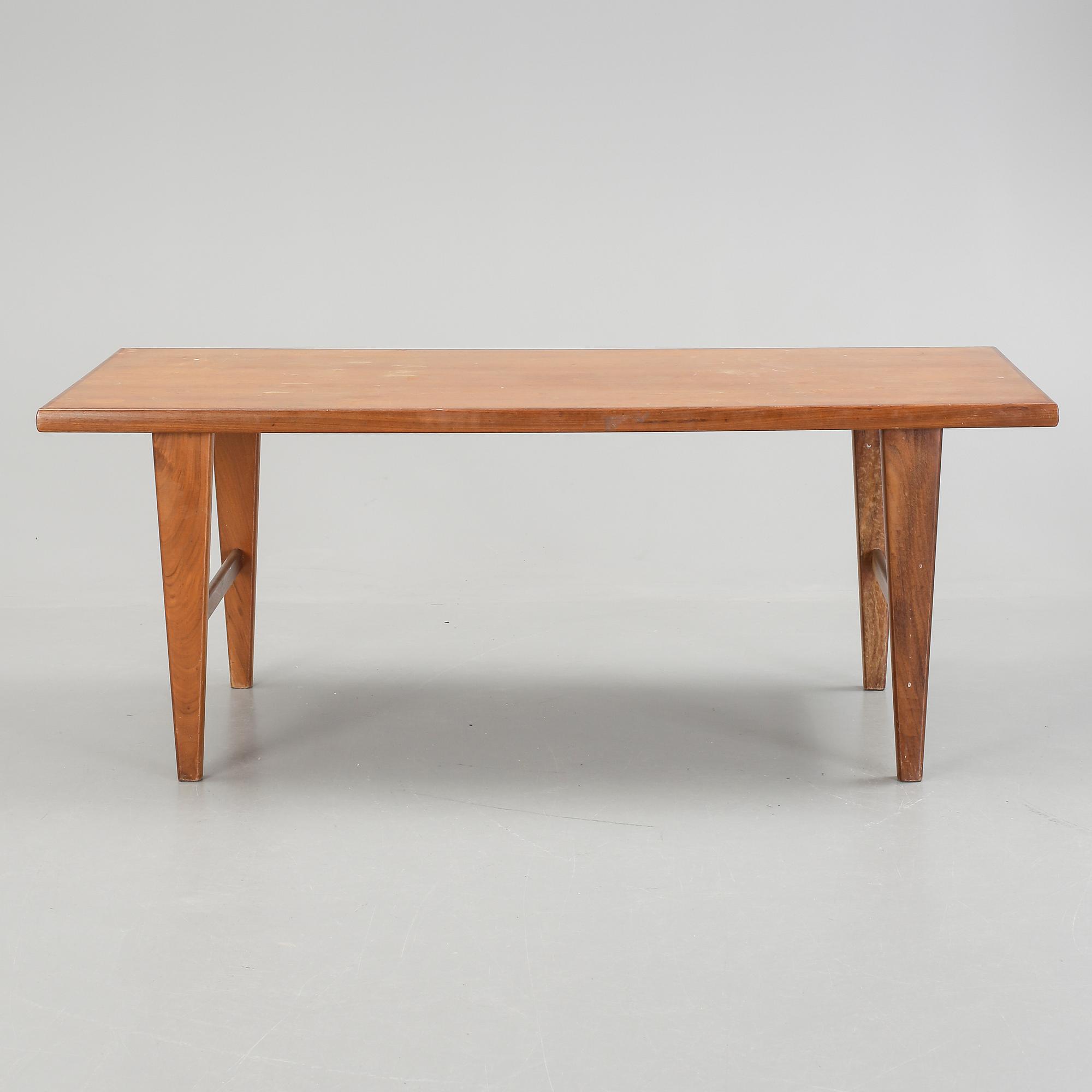SOFFBORD, teak, 1950-/60-tal.