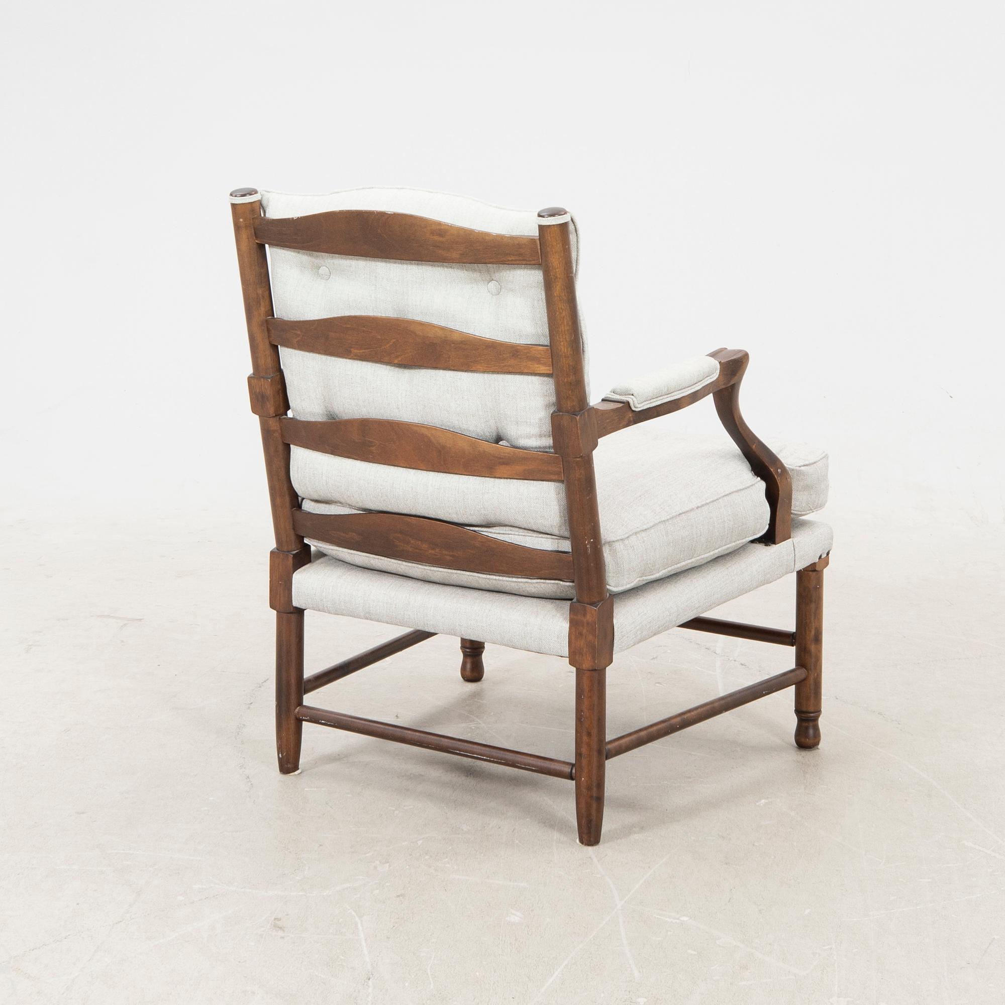 Fåtölj Gripsholmsmodell NK (Nordiska Kompaniet) 1900-talets andra hälft.