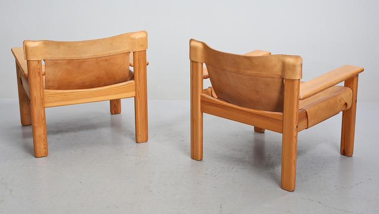 FÅTÖLJER, ett par, "Natura", Karin Mobring, IKEA, 1970-tal.