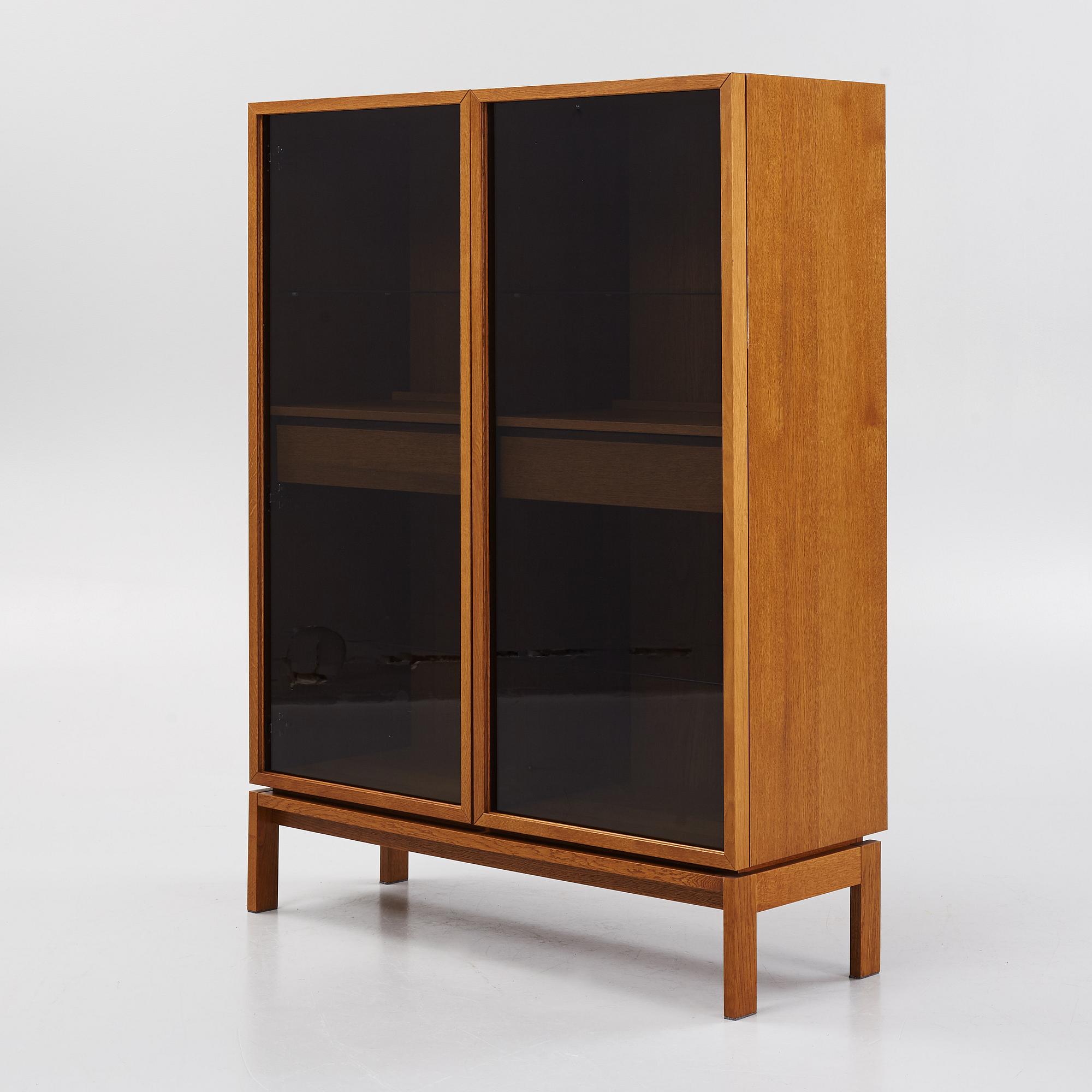 A display cabinet, from the "Stockholm" series,  IKEA, 21 st century.