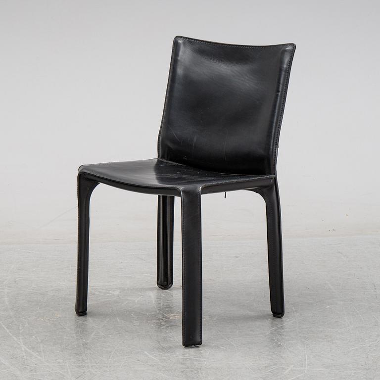 Mario Bellini, a "412 Cab" chair for Cassina, Italy, 21st Century.