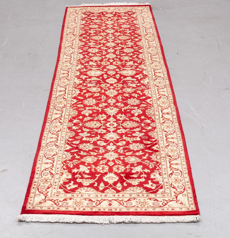 A runner, Kashmir, ca 313 x 79 cm.