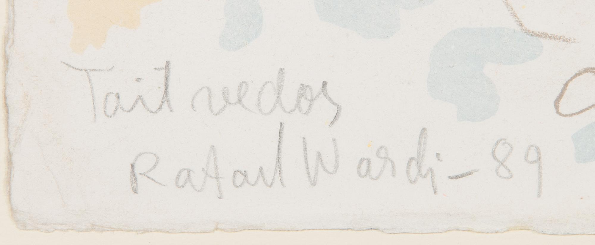 Rafael Wardi, "Muistoja".