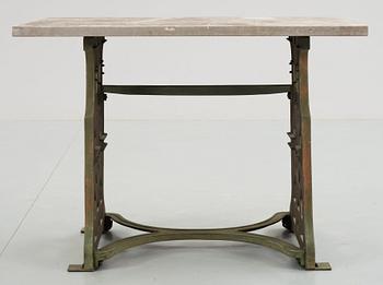 TRÄDGÅRDSBORD, gjutjärn, 1900-talets första hälft.
