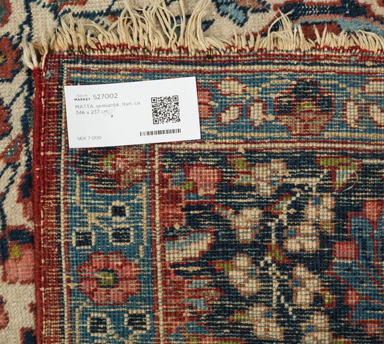 MATTA, semiantik, Iran, ca 346 x 237 cm.
