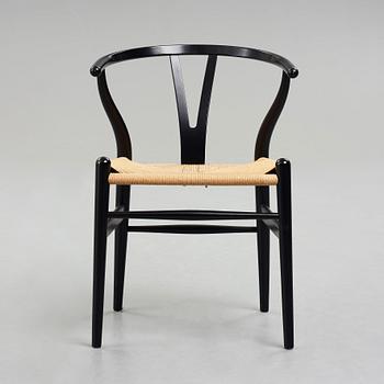 HANS J WEGNER, karmstol, "CH24", "Y-stolen" Carl Hansen & Søn, Danmark.