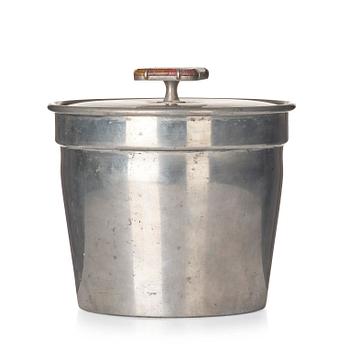 184. Estrid Ericson, a pewter ice bucket model "A 2664", Firma Svenskt Tenn, Stockholm 1955.