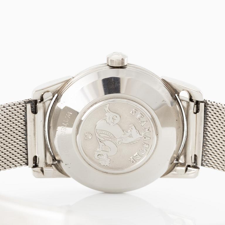 Omega, Seamaster, "Big Logo", wristwatch, 34 mm.